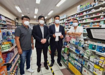 브라질한인회.체육회 ‘코로나19 진단키트’200개 기부