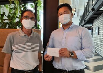 한인타운발전위원회 고우석 위원장, 한인회에 2만헤알 기부