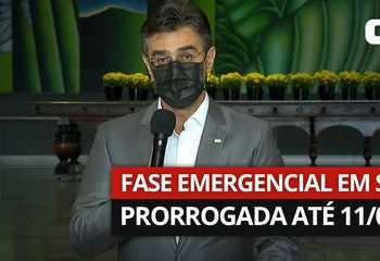 상파울로주 전역에서 시행되고 있는 긴급단계…다음달 11일까지 연장