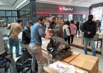 민주평통브라질협의회, 겨울 맞이하여 털조끼&목도리 나눔행사 실시!