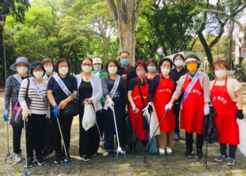 브라질 한인 예술인연합회, 거리 청소 봉사 참여