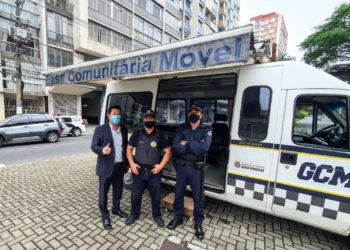 무명의 한인 지원으로 봉헤찌로에 이동식 경찰초소 배치