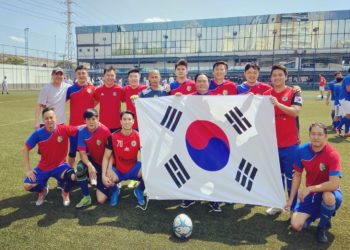 한국 축구대표팀, 일본 꺽고 이민자 축구대회 4강…오는 21일 레바논과 결승 다툼
