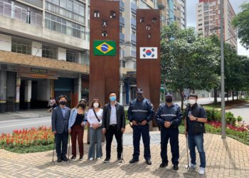 제36대 브라질한인회, 임기 마지막 거리 청소 봉사 참여