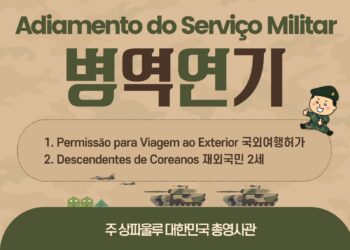 브라질 체류 1998년생 남자 국외여행허가 또는 재외국민2세 안내