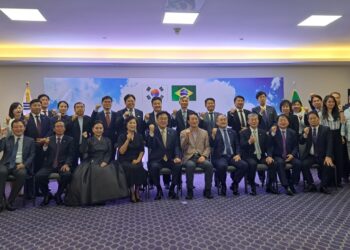정진석 특사단, 브라질 동포 및 지상사 대표 초청 간담회 참석….동포들 격려