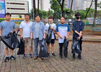 체육회, 가맹단체 및 청소년봉사자들과 함께 봉헤찌로 청소봉사 실시