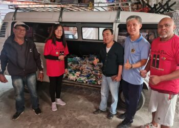 평통 브라질, 한인복지회에 450kg의 식료품 기증 및 Pet Shop에 100kg의 사료 기증