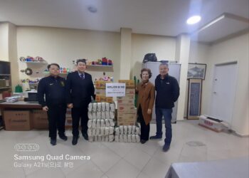 봉헤찌로주님의 교회, 대한노인회 브라질지회에 5kg 쌀과 라면 기증