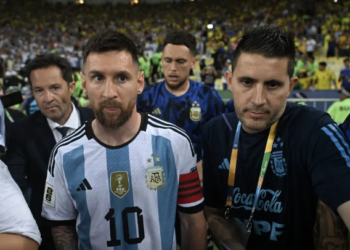 메시, 브라질전 승리에도 경찰 과잉 진압에 비난