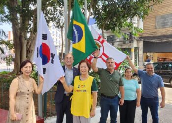 브라질 국기의 날을 맞아 한국공원 새 단장….