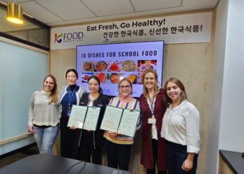 aT상파울루지사, 브라질 학교급식에 한식 문화 전파에 나서