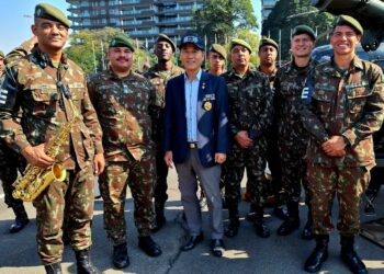 이형순 대한민국재향군인회 브라질지회장, 군인의 날 행사 참석