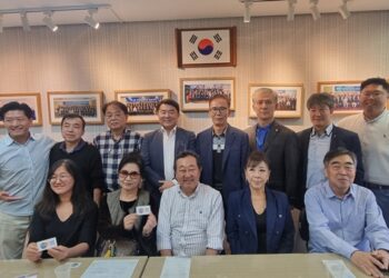 아우렐리오 노무라, 8선 도전 본격화…한인 리더들과 간담회 개최