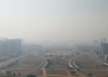 브라질 전역 산불로 인한 대기 오염 급증..