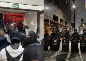 주거권 운동가들, 빈집 점거로 경찰과 격렬한 대치