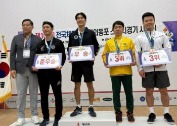브라질 한인 선수단, 전국체전 스쿼시 동메달 획득… 김진현 선수의 값진 성과