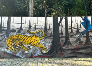 환경 재난을 주제로 한 한-브라질 그래피티 전시, 파르케 라제에서 11월11일까지 열려…