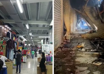 스프링클러 고장으로 번진 화재, 상인들 막대한 피해 입어