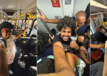 브라질 출퇴근 인플루언서, 대중교통 속 일상 공유하며 소셜미디어 인기