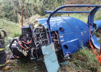 상파울루 헬리콥터 추락 사고, 기업가 부부 사망… 12세 딸 기적적으로 생존