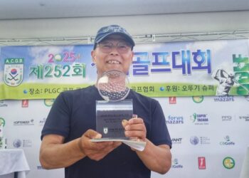 이병준 골퍼 베스트 그로스 차지…브라질한인골프협회 시즌 첫 대회 개최