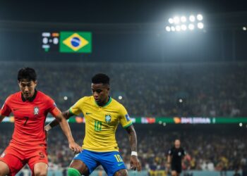 주브라질한국문화원, 한-브라질 축구 A매치 단체 응원전 개최