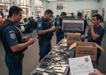 주인 품으로 돌아간 도난폰 3,800대…상파울루 경찰, 회수 작전 성과…