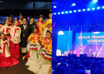 상파울루 달군 ‘SAM 코리아 페스트’…이화영무용단, 부채춤으로 K-컬처 알려