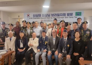 신상태 재향군인회장, 브라질 방문… 지회 활성화 및 참전용사 격려