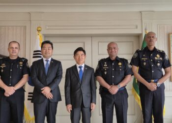 총영사관, 상파울루 시경 총사령관 면담…한인타운 3대 치안 대책 약속받아