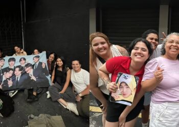 “BTS 완전체 귀환에 브라질 들썩”…상파울루 쇼핑 앞 대규모 ‘텐트촌’