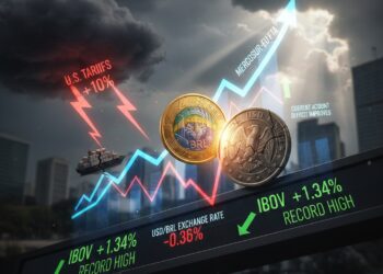 브라질 증시·헤알화 동반 강세…미 관세 악재보다 FTA 호재 컸다