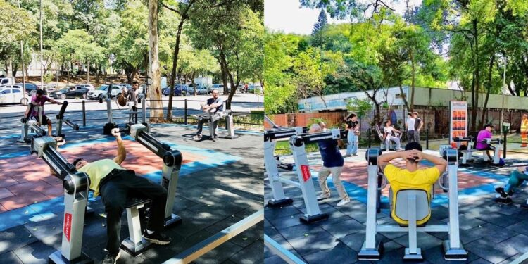 상파울루시, QR코드 탑재한 최신식 야외 헬스장 첫선… “누구나 무료”