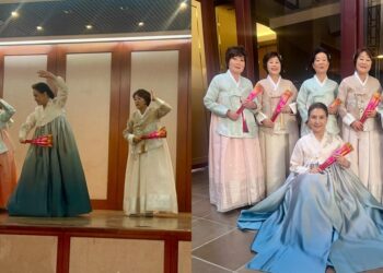 브라질 한국무용협회 시니어팀, 상파울루 다문화 축제서 ‘새타령’ 공연