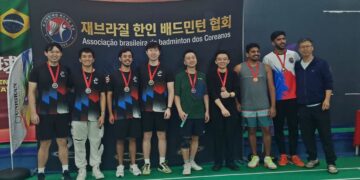 고문배 한인 배드민턴대회, 123명 참가 속 성황리 폐막