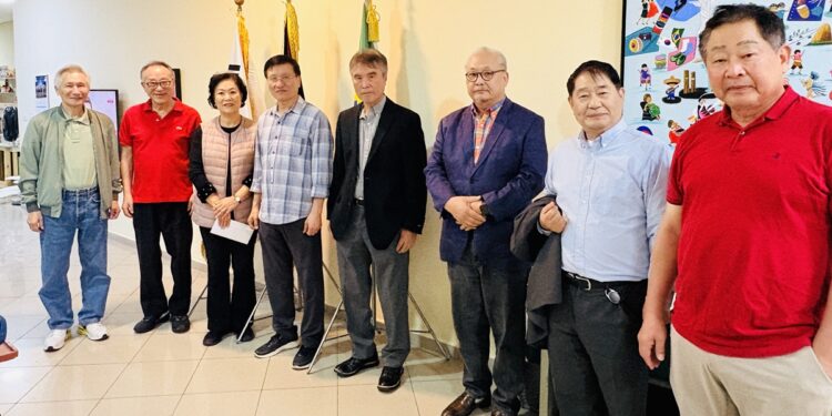 안디옥교회, 대한노인회 브라질지회에 쌀·라면·후원금 전달