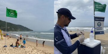 상파울루 해안 해변 82% ‘수질 적합’…독립기념일 연휴 앞두고 발표