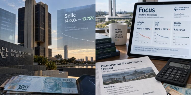 브라질 금융시장, 기준금리 0.25%p 인하 예상…물가·성장률 전망 낮춰