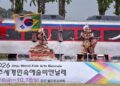 삼바 가르치고 한국 춤 배우고…진주 찾은 브라질 삼바팀